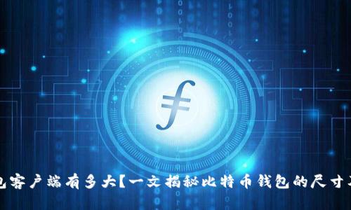 比特币钱包客户端有多大？一文揭秘比特币钱包的尺寸及存储需求